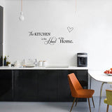 Kitchen is Heart of the Home  Wall Sticker