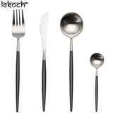 Stylish Stainless Steel Scoops Fork Knife
