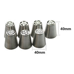13 Pieces of Pastry Nozzles And Coupler Set